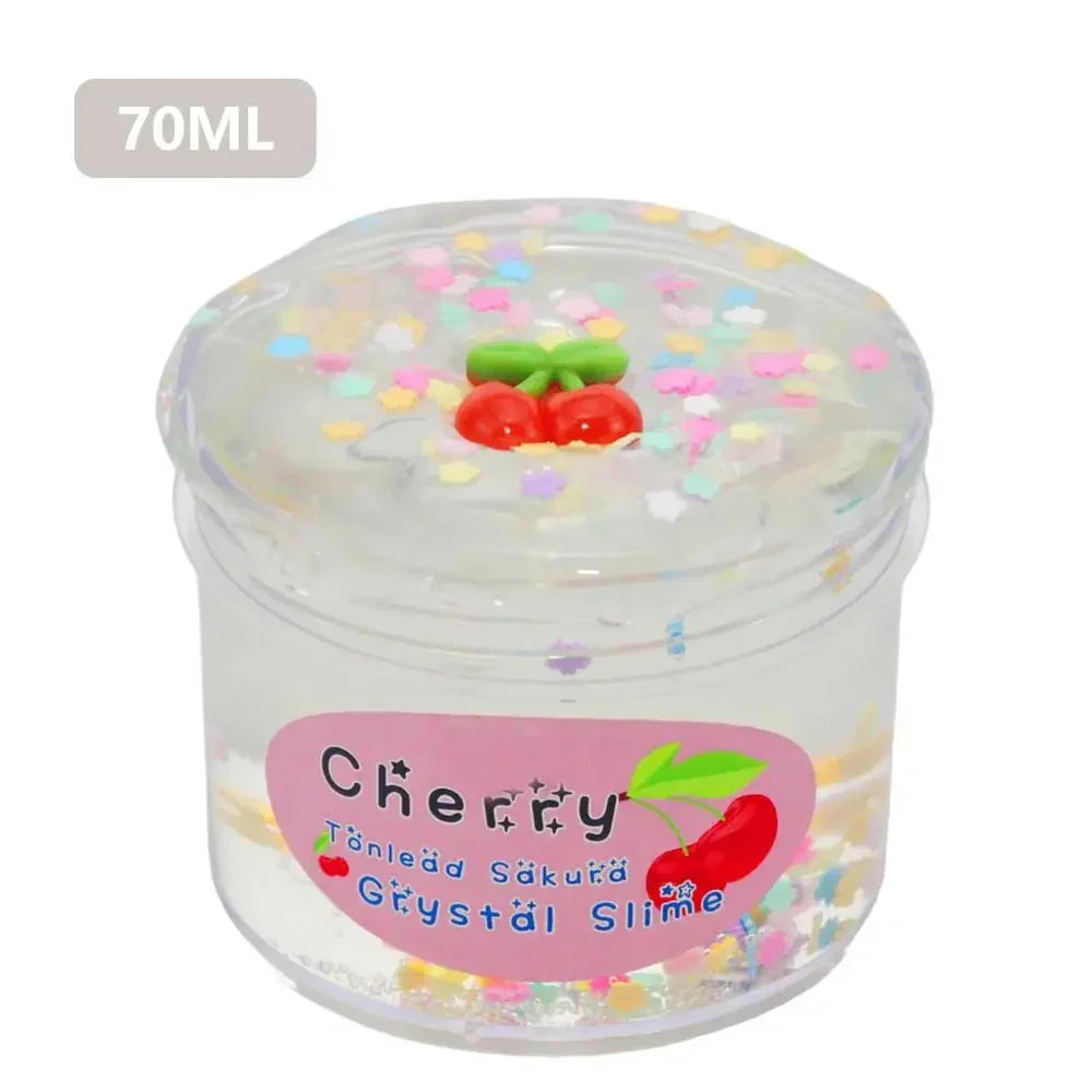 2023 Clear Crystal Slime For Kids