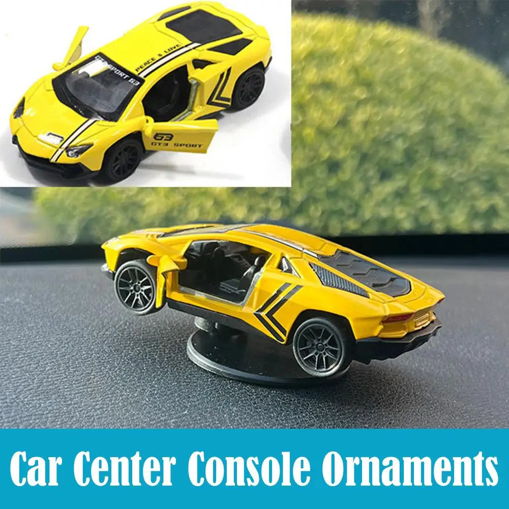 Drift Rotating Car Model Interior Center Console Decorative Ornaments