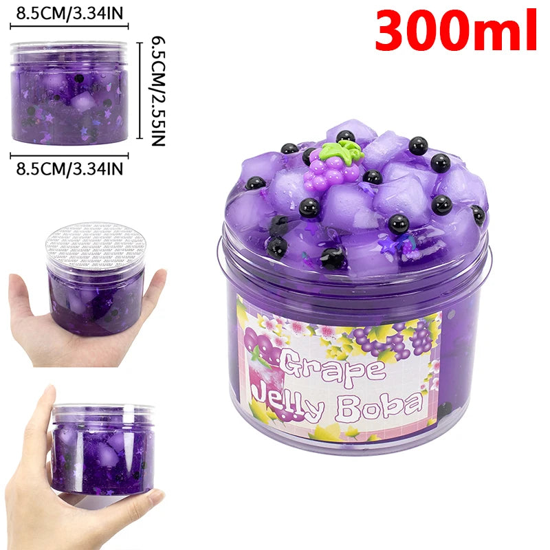 70/300ml Large Capacity Premade Crunchy Slime Kit