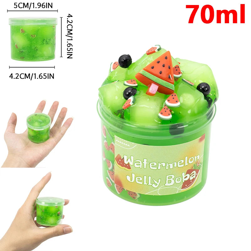 70/300ml Large Capacity Premade Crunchy Slime Kit