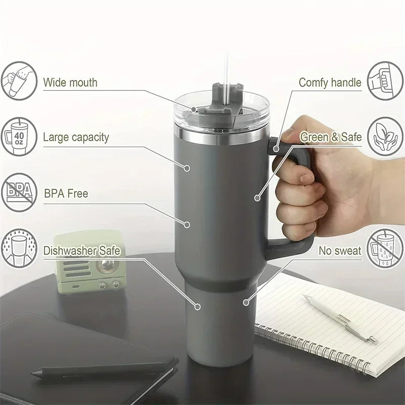 1200ML Stainless Steel Insulated Water Bottle