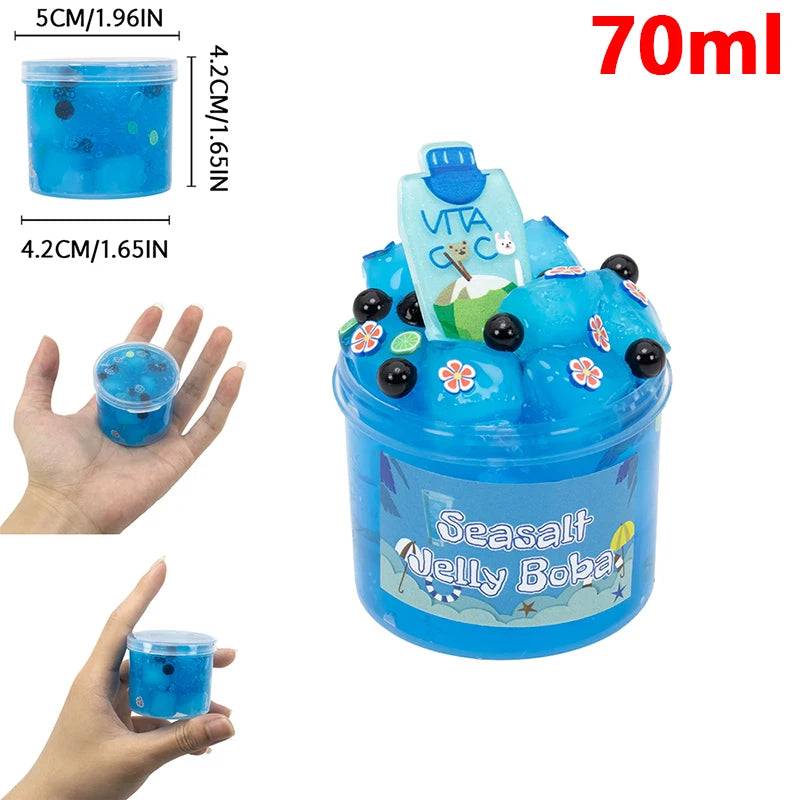 70/300ml Large Capacity Premade Crunchy Slime Kit