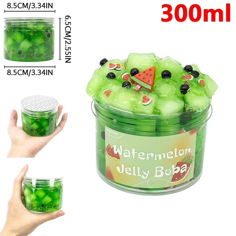 70/300ml Large Capacity Premade Crunchy Slime Kit