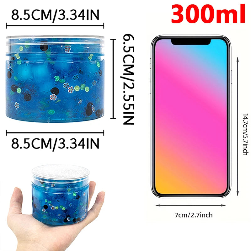 70/300ml Large Capacity Premade Crunchy Slime Kit