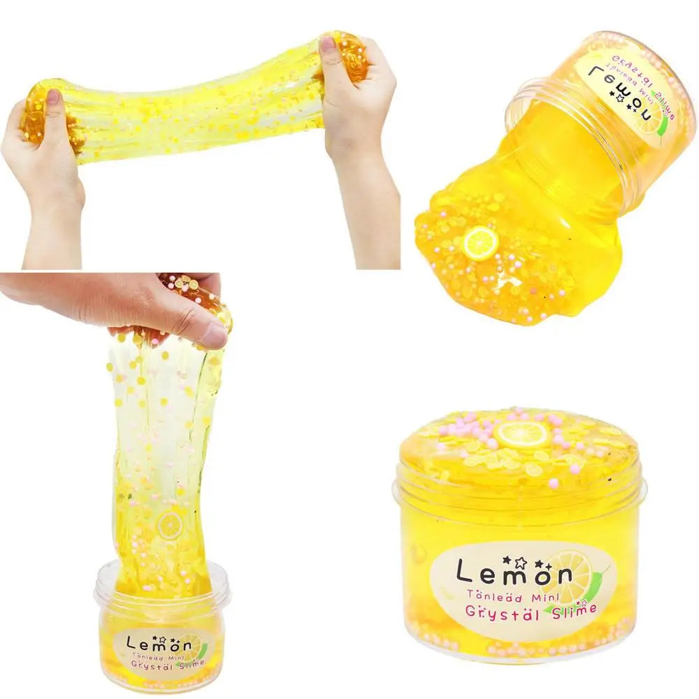 2023 Clear Crystal Slime For Kids