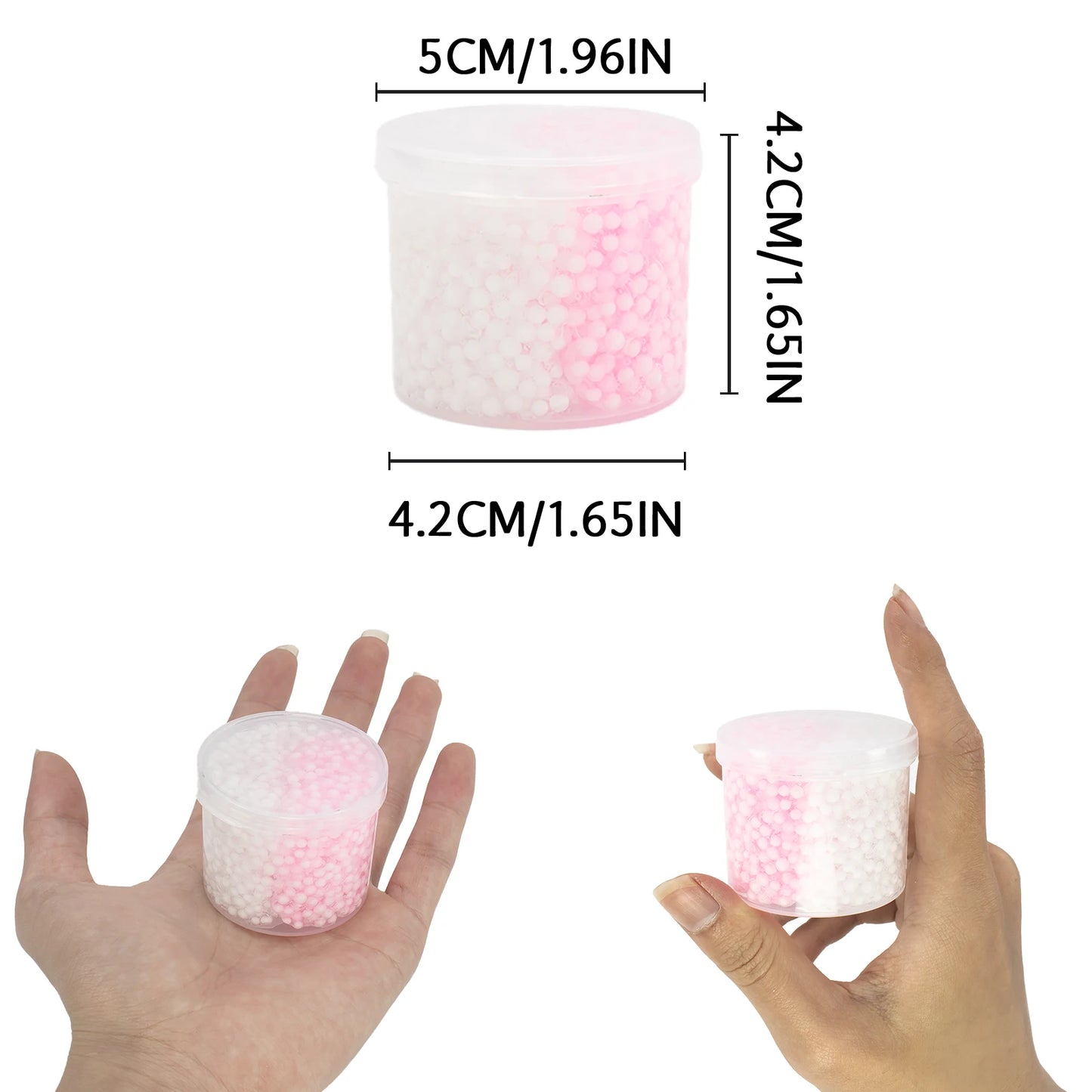 1/2 Pack Strawberry Cloud Crunchy Slime kit