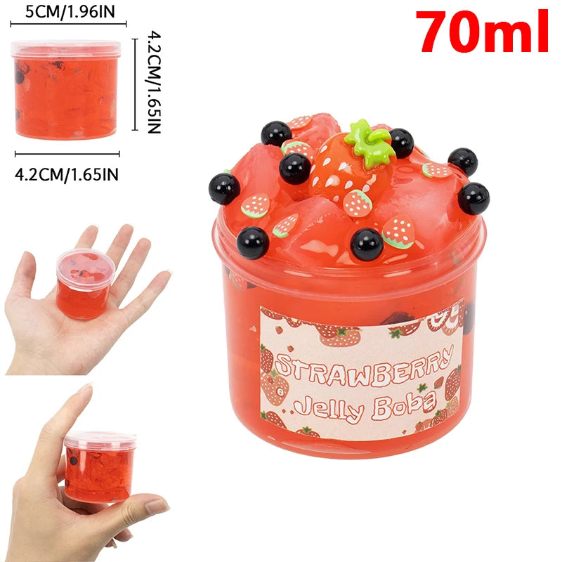 70/300ml Large Capacity Premade Crunchy Slime Kit