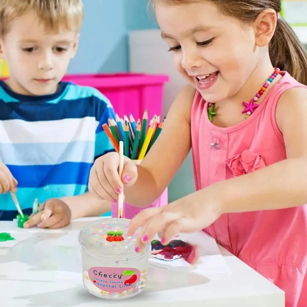 2023 Clear Crystal Slime For Kids