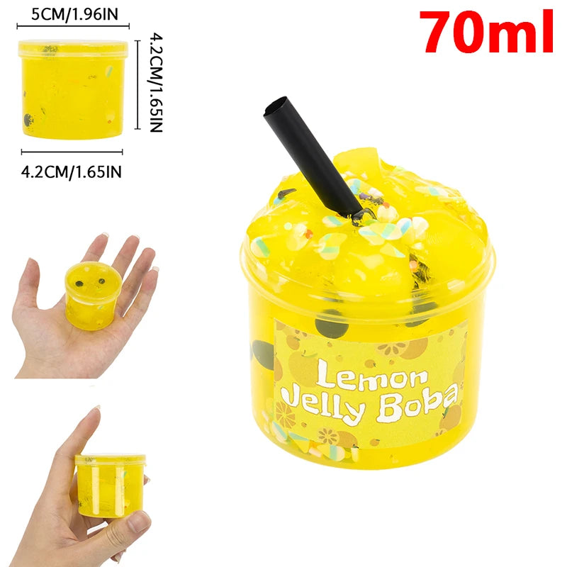 70/300ml Large Capacity Premade Crunchy Slime Kit