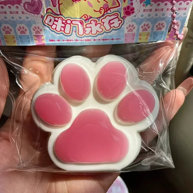 Cute Cat Paw Soft Squeeze Toy