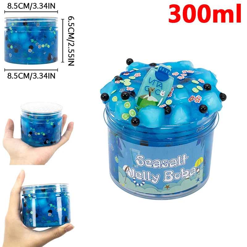 70/300ml Large Capacity Premade Crunchy Slime Kit